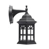 Vintage Wall Light Indoor Outdoor Traditional Metal Glass Shades Lantern Lamp