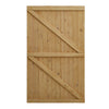 Garden Wooden Gate Pedestrian Side Gate Wood Yard Porch Fittings Latch 152x91cm