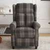 Recliner Padded Armchair for Living Room, Push-Back Reclining Chair