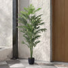 160cm Large Faux Palm Tree Fake Artificial Green Plants Realistic Tree Garden UK