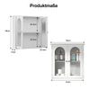 New Bathroom Cabinet With Shelf Wall Mounted For Bathroom Storage White