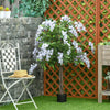 Artificial Realistic Wisteria Flower Tree Faux Plant for Indoor Décor