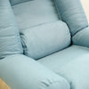 Ergonomic Recliner Chair Lounger Armchair Sleeper Chair w/ Footstool