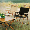 Folding Camping Chair Portable Outdoor OxfordCloth Seat Alum Frame Beach Fishing