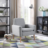 Occasional Armchair Comfy Accent Chair with Upholstered Single Sofa Arm Chairs