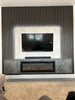 Media Wall Package With 40" Electric Fire & Acoustic panels