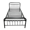Simple Budget metal bed Single bed Frame w/Mattresses Option Bedroom Furniture