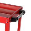 Updated 3 Tier Tool Trolley Storage Cart Heavy Duty Garage Trolley Workshop RED
