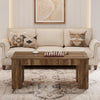 Rectangle Coffee Table for Living Room, 47-Inch Farmhouse Center Cocktail Table