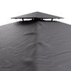 XL Large Outdoor Garden Gazebo Double Roof Marquee Party Tent Canopy Metal Frame