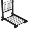 Over Bed Chair Table Hospital Overbed Mobile Height Adjustable Laptop Tray Stand