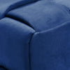 Velvet Ottoman Bedding Footrest Upholstered Pouffe Stool Footstool Bench Grey UK