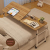 Adjustable Overbed Table Computer Laptop Table Hospital Table Tilting Lazy Table