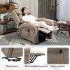 Power Lift Recliner Chair for Elderly, Velvet Electric Riser & Recliner Armchair