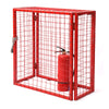 87x49xH90 cm Propane Bottle Cage Collapsible Lock 2 x 19kg Gas Cylinder Storage