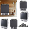 Electric Sauna Heater Stove Stones Commercial Home Steaming Room SPA Equipment