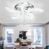 Modern Crystal Chandelier LED Ceiling Light Mini Pendant Light Living Room Epwqo
