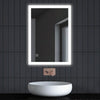 Illuminated Bathroom LED Mirror with Touch Switch Sensor Demister and Lights