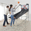 Foldable Double Shot Basketball Arcade Game Free-Throw Basketball Challenge Game