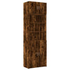 Storage Cabinet Smoked Oak 70x42.5x225 Engineered Wood J6I6