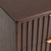 Dusk Elena Walnut Veneer 2 Drawer Bedside Table RRP £329