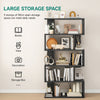 Industrial Bookshelf Bookcase Storage Shelving Unit for Living Room Bedroom