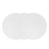 Cloud-Shaped Coffee Table with Drawer and Storage Compartments, White