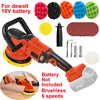 For Dewalt 18V 6 Speed Orbital Polisher Cordless Brushless Car Polisher Machine