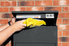 Medium Parcel Delivery Drop Box Lockable Home Storage Letter Post Box Black