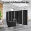 6 Panel Room Divider 188cm Folding Privacy Screen Portable Freestanding Divider