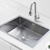 Large Super Deep Single Bowl Square Stainless Steel Kitchen Sink Gctdpvpdnclshif