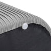 Oval Ottoman Stool Bench Storage Box Pouffe Seat Blanket Bedding Toy Chest Chair