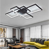 Square/Ring LED Ceiling Lamp Cool White Light Chandelier Fixture Bedroom Living