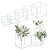 Geometric Metal Frame Flower Stand Pedestal Rack Wedding Centerpiece Stage Deco
