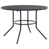 Stackable Garden Chair Set 5 pcs Anthracite -coated Steel N0G5