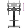 SVV Corner TV Stand 3-Tiers for 32-65 Inch Black