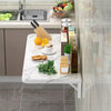 Drop-leaf Wall Table Fold Down Study Writing Desk Kitchen Floating Storage Shelf