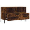 CIADAZ TV Cabinet Smoked Oak 80x36x50 Engineered Wood, Tv Unit, Tv Stand A8I4