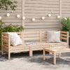 Swpsd Sofa Chairs Garden Sofa 3-Seater Solid Wood Pine Seats Patio U6T8