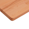 Table Top 70x70x1.5 cm Square Solid Wood Beech