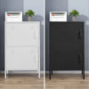 Metal Filing Cabinet with 2/4 Door Office File Storage Cupboard Adjustable Shelf