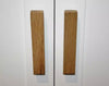 Off White Painted Corner Bathroom Furniture Vanity Cabinet Cupboard with Storage