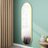 Wall Makeup Mirror 150cm Oval Shape Design Full Body Full Length Mirror Bathroom