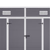8 x 4ft Plastic Garden Storage Shed Outdoor Storage House Tool Sheds Double Door
