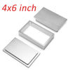 4x6 inch Pre Press mold Premium Aluminium Press Anodized Rectangular Efficiency