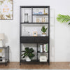 Industrial Bookcase Tall Bookshelf Cabinet Display Storage Rack W/ Drawer
