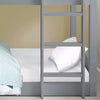 Triple Bunk Beds Kids Children High Sleeper Pine 3FT Single Wooden Bed Frame