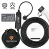 EV Charging Cable Type 2 UK Plug 3 Pin Electric Vehicle Car Charger Protable 13A