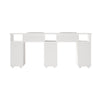 Double Pro Manicure Table Salon Nail Station Beauty Desk with Dust Collector