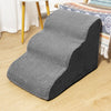 3 Step Dog Stairs Pet For Bed Sofa Cat Climbing Ladder Ramp W/Removable Covers